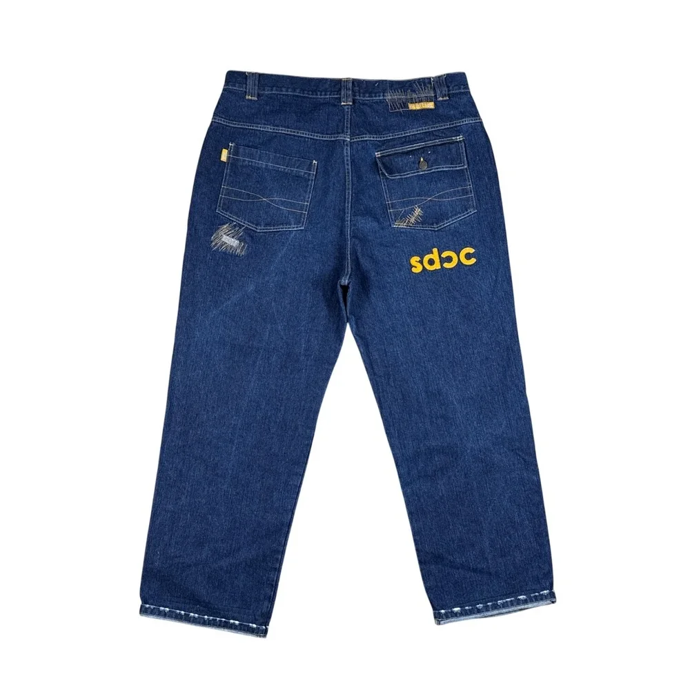 Snoop Dogg SDCC Men's Jeans Size 41x31.5 Blue Y2K Hip Hop Baggy‎ Denim Vintage